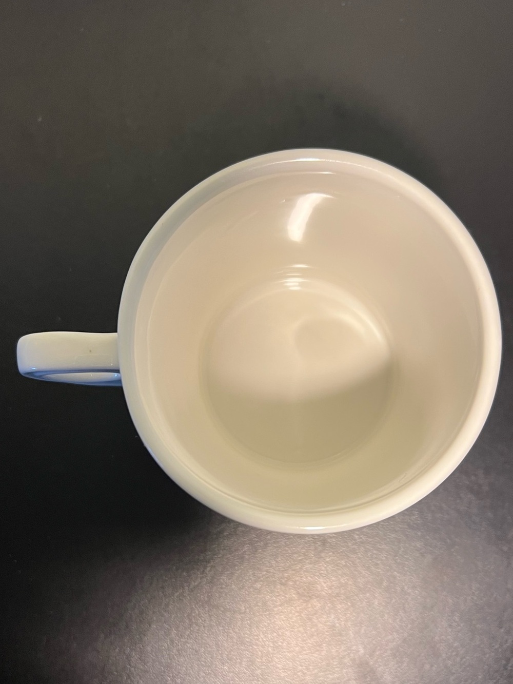 Anthropologie Monogram Letter M Initial Shaving Pedestal Coffee Mug 14oz Cup - Picture 8 of 10